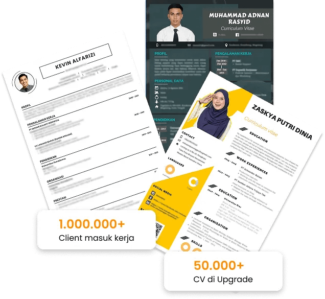 jasa cv kerja profesional untuk fresh graduate dan karyawan